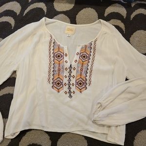 Billabong Long Sleeve Blouse